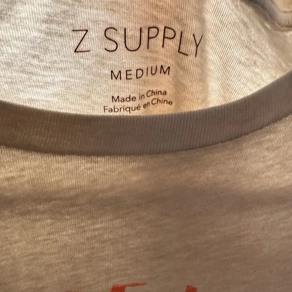 Z Supply Joie De Vivre Tourist Tee - Picture 4 of 6